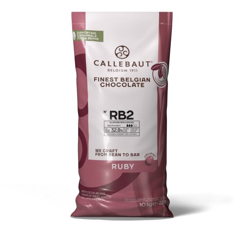 Callebaut Ruby Chocolate – 10kg Bag